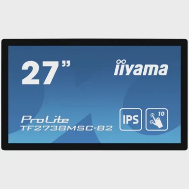 IIYAMA Monitor 27" ProLite TF2738MSC-B2, FHD, LED, touchscreen, multi-user, crni